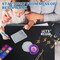 LET'S RESIN Extra Large Silicone Mat for Crafts,36''x24''Nonstick &Nonskid Heat-Resistant Silicone Crafts Mat, Easy Clean&Store Multipurpose Silicone Mat for Resin, DIY Art Crafts,Paint, Clay